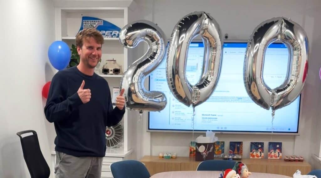 Hunt Demarest celebrates his 200th podcast episode of Business by the Numbers