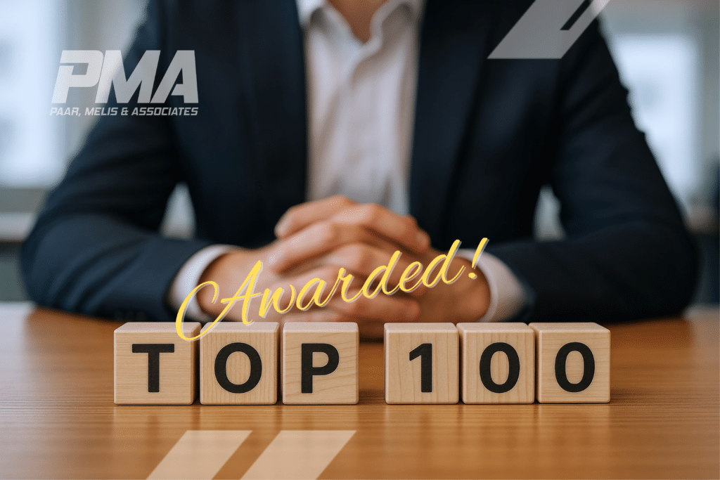 PMA is awarded to the USA Today Top 100 list for accounting